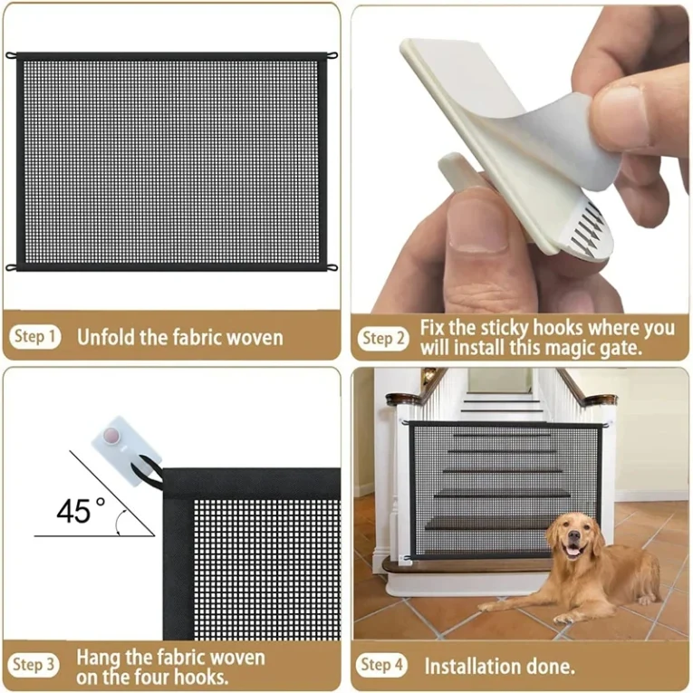 Pet-Dog-Barrier-Fences-With-4Pcs-Hook-Pet-Isolated-Network-Stairs-Gate-New-Folding-Breathable-Mesh-4.webp