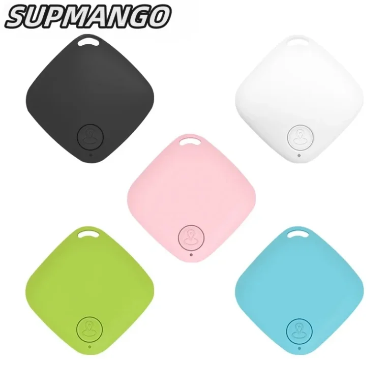 Colorful key finders with tracking buttons